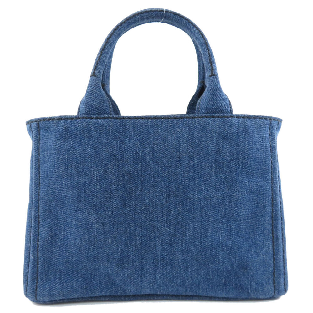Prada Tote Denim Bag Canapa
